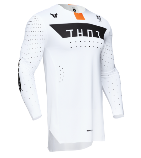 Мотокрос джърси THOR SPORTMODE ROUGE WHITE/ORANGE