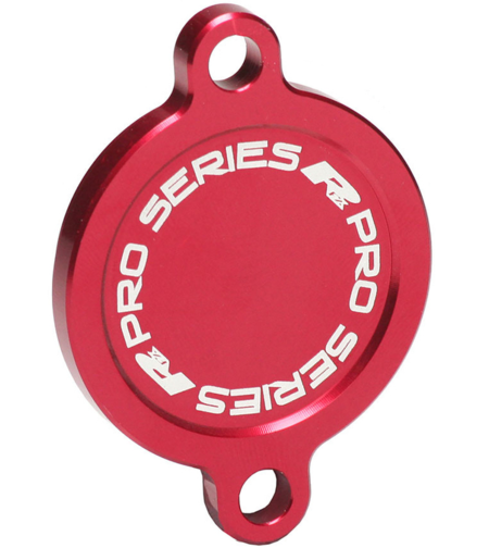 Капак за маслен филтър RFX Pro Oil Filter Cover - Red KTM/HUSQ/GASGAS 250/350/450