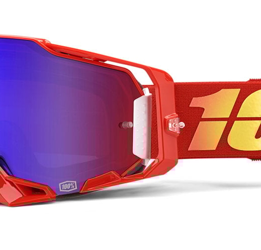 Мотокрос очила 100% ARMEGA NUKETOWN MIRROR RED/BLUE