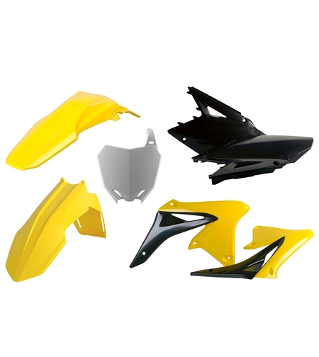 Пластмасов MX кит Polisport за Suzuki RMZ450 2008-17 OEM Color (17)