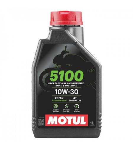 Масло MOTUL 5100 10W30 4T-1L