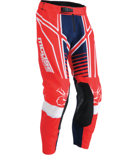 Мотокрос брич MOOSE RACING AGROID RED/WHITE/BLUE