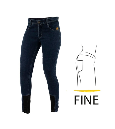 Дамски мото дънки TRILOBITE 2063 FINE FIT ALLSHAPE BLUE