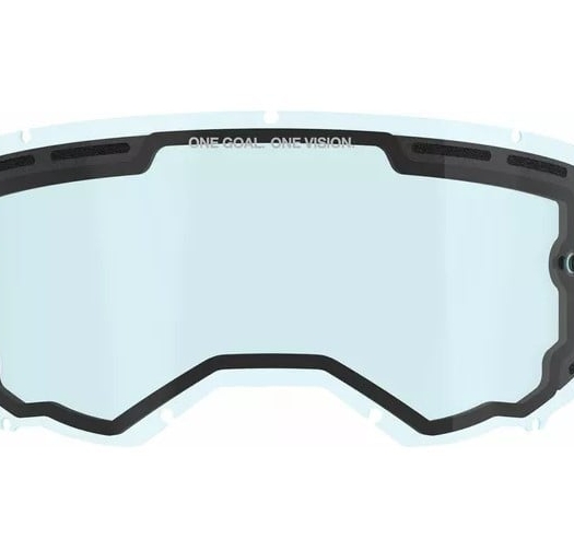 Двойна плака за мотокрос очила ALPINESTARS VISION 8-5-3 BLUE