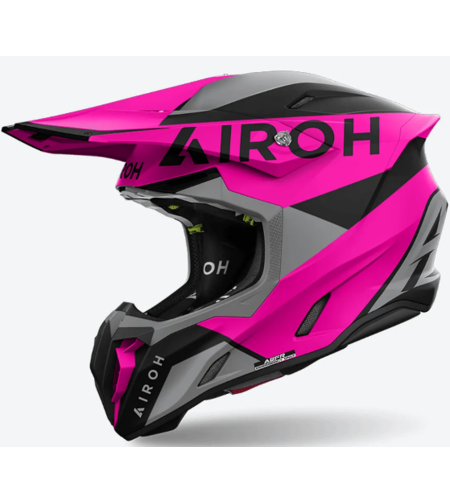 Мотокрос каска AIROH TWIST 3 KING PINK MATT
