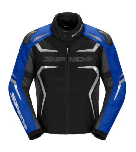 Текстилно мото яке SPIDI RACE-EVO H2OUT Black/Blue/Silver