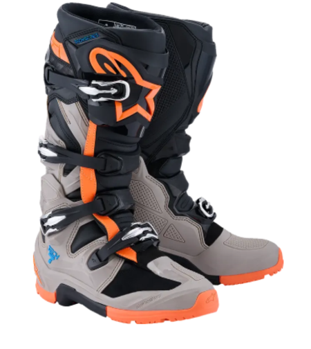 Мотокрос ботуши ALPINESTARSECH TECH 7 ENDURO BACK/GREY/ORANGE