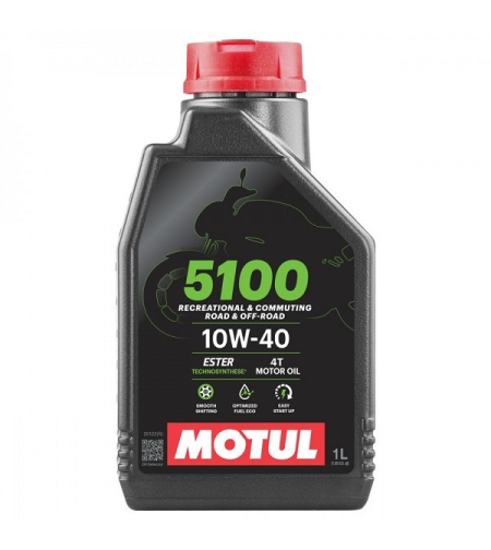 Масло MOTUL 5100 10W40 4T-1L