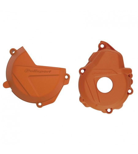 Комплект предпазители за двигател KTM EXCF/XCFW 250/350 2017- FE250/350 2019-   ORANGE