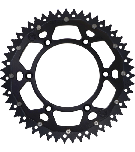 Двукомпонентно зъбно колело MOOSE 1210-210-49 BLACK