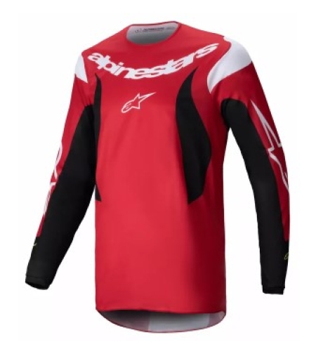 Мотокрос джърси Alpinestars FLUID HAUL RED/BLACK