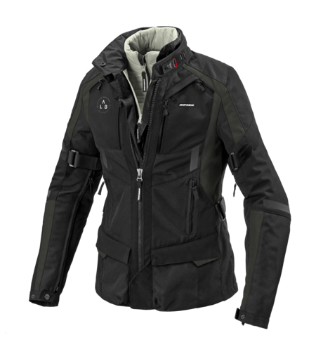 Дамско текстилно яке SPIDI 4 SEASON EVO  Dark green/Black