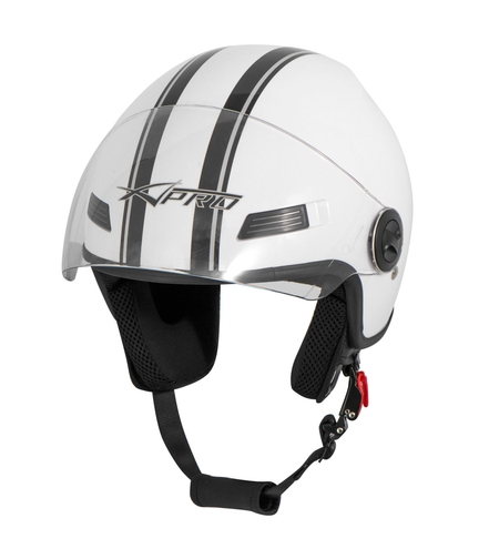 Каска за скутер FEVER WHITE