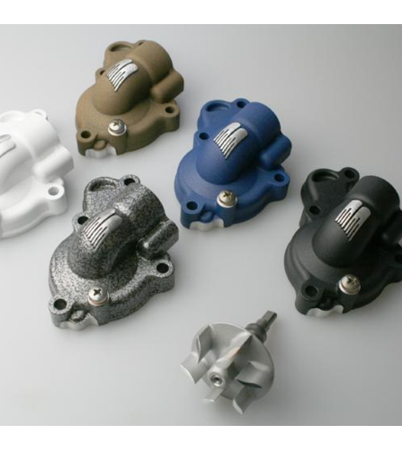 Комплект капак на водната помпа и работно колело BOYESEN COVER/IMP WATPUMP Yamaha Blue