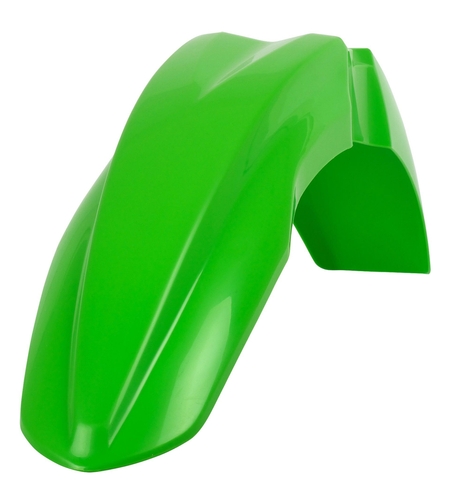 Преден калник Polisport Kawasaki KX125/250 - 03-08 / KX250F - 04-08 / KX450F - 06-08 - Green OEM Color