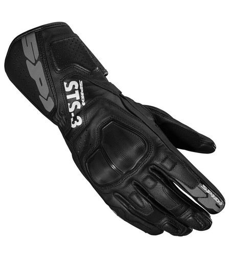 Дамски кожени мото ръкавици SPIDI STS-3 BLACK