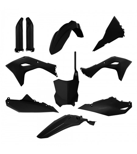 Комплект пластмаси POLISPORT Full Plastic Kit Kawasaki KX 450 (2024-25) Black