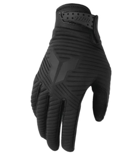 Mотокрос ръкавици THOR LAUNCHMODE-CW BLACK
