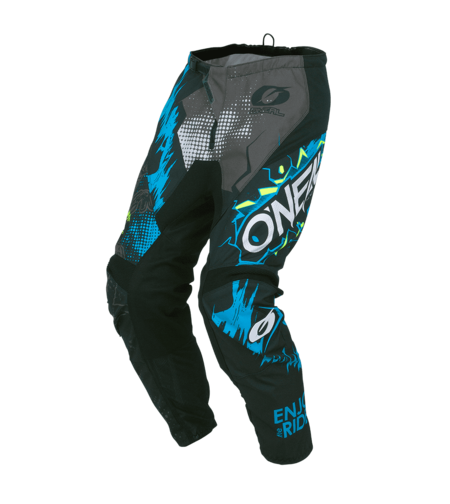 Детски мотокрос брич O'NEAL  ELEMENT VILLAIN GRAY