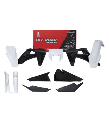 Комплект пластмаси RACETECH Plastic Kit HUSQ FE/TE 20-23 (White/Black)