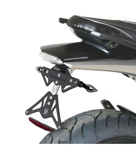 СТОЙКА ЗА НОМЕР Honda Hornet 600 (2007-2010)  с подкалник