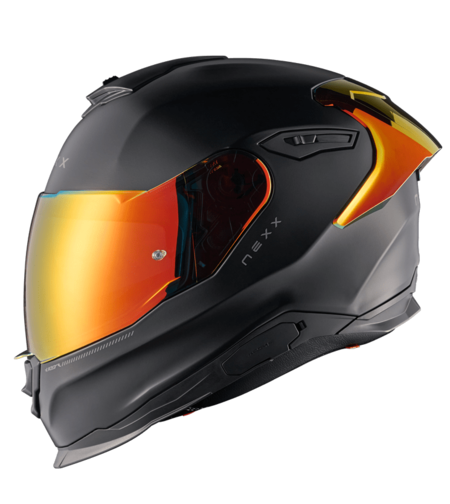 Каска NEXX Y100R SUBSONIC BLACK RED MATT