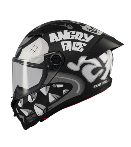 Каска AXXIS FENIX ANGRY FACE B2 MATT