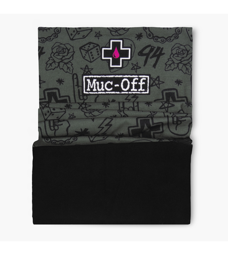 Мултифункционална кърпа Muc-Off Winter Neck Gaiter - Green Punk