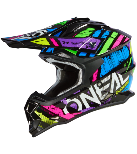 Мотокрос каска O'NEAL 2SERIES GLITCH V.23 MULTI