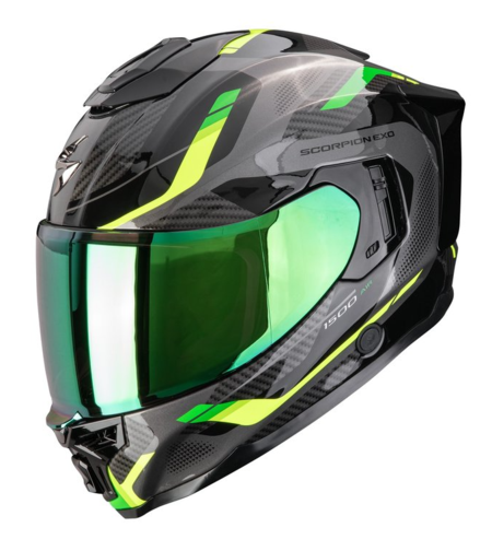 Каска SCORPION EXO-1500 AIR SLEEK Black-Green