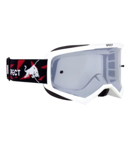 Мотокрос очила Spect Red Bull EVAN SHINY WHITE-SMOKE/SILVER MIRROR