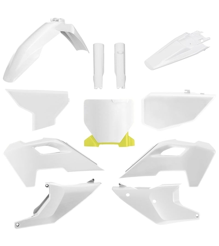 Комплект пластмаси POLISPORT Full Kit HUSQVARNA FC/TC 23-24г white