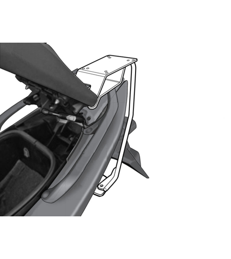 Монтажен комплект за куфари SHAD TOP MASTER YAMAHA T-MAX 500 08