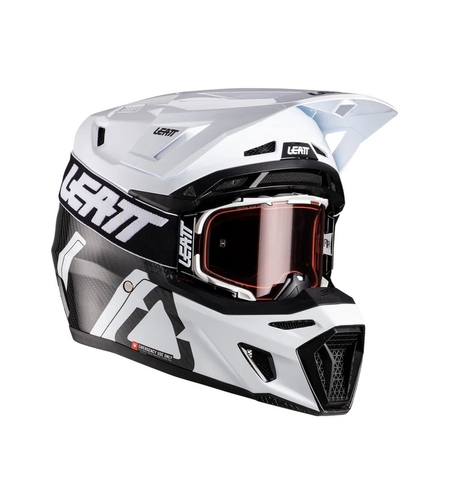 Мотокрос каска LEATT Kit Moto 9.5 Carbon/White V26
