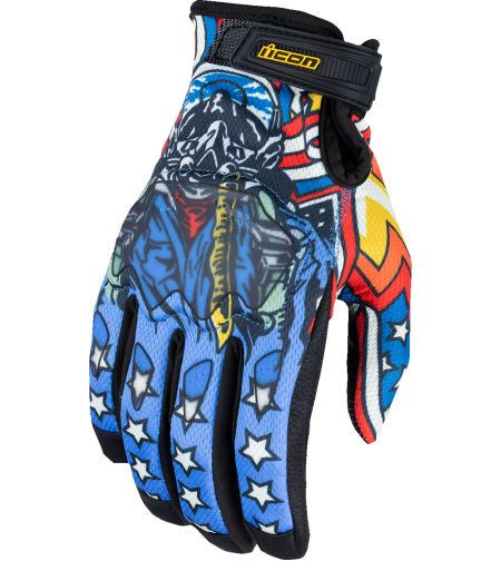 Ръкавици ICON Hooligan™ Flyboy CE BL