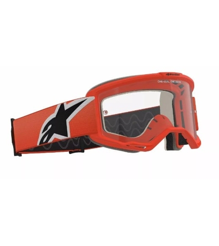 Мотокрос очила ALPINESTARS VISION 5 CORP ORANGE CLEAR