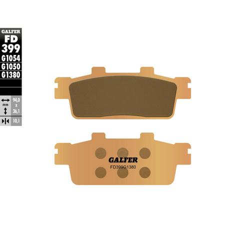 Предни/Задни мото накладки Galfer SINTERED SCOOTER FD399G1380