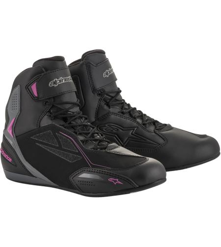 Дамски мото боти ALPINESTARS Stella Faster-3 Drystar® BLACK/PINK