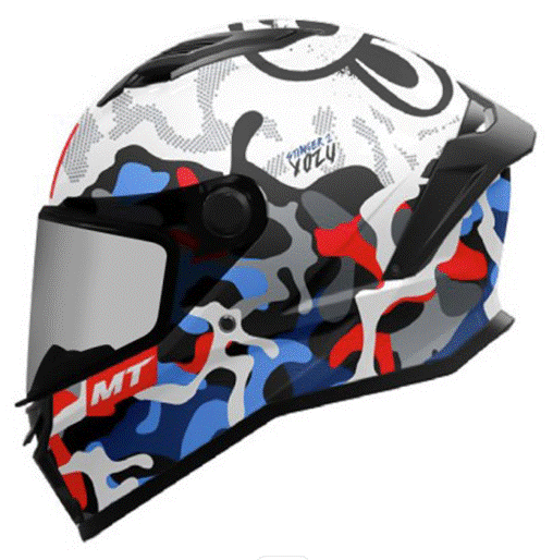 Каска MT STINGER 2 YOZU A7 GLOSS
