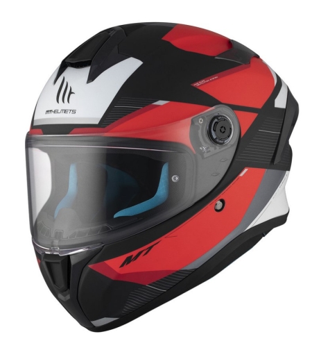 Каска MT TARGO S KAY B5 MATT BLACK/RED