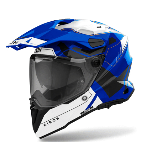 Каска AIROH COMMANDER 2 REVEAL BLUE GLOSS