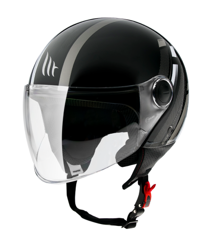 КАСКА ЗА СКУТЕР MT STREET SCOPE GLOSS GREY