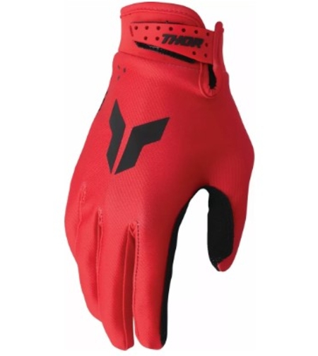 Мотокрос ръкавици THOR LAUNCHMODE RED