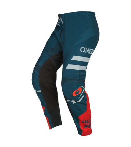 Мотокрос брич O’NEAL ELEMENT SQUADRON V.22 TEAL/GRAY