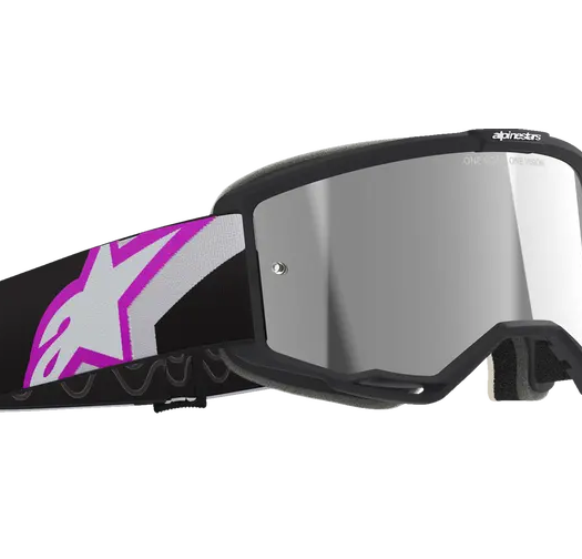 Мотокрос очила ALPINESTARS VISION 5 CORP GRAY/PURPLE MIRROR SILVER