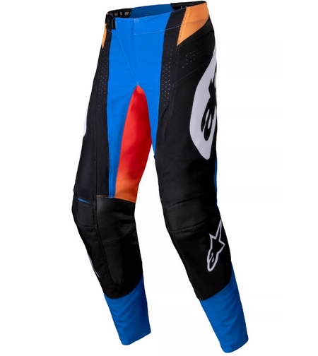 Мотокрос брич ALPINESTARS TECHSTAR MELT ORANGE/BLUE