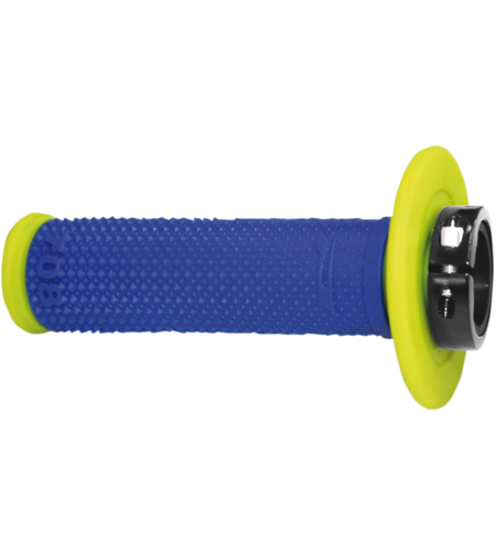 Мотокрос ръкохватки PROGRIP 708 Lock-On Locking BLUE/FLUO YELLOW