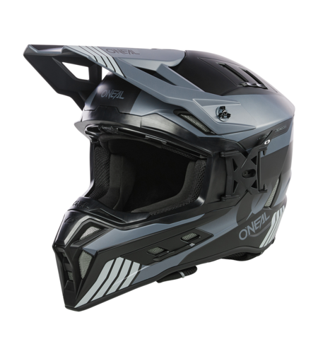 Ендуро каска O'NEAL EX-SRS HITCH BLACK/GRAY V.24