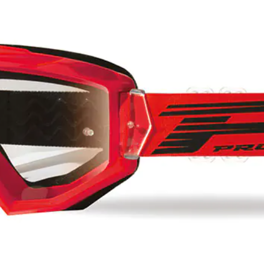 Мотокрос очила PROGRIP 3201 RED CLEAR