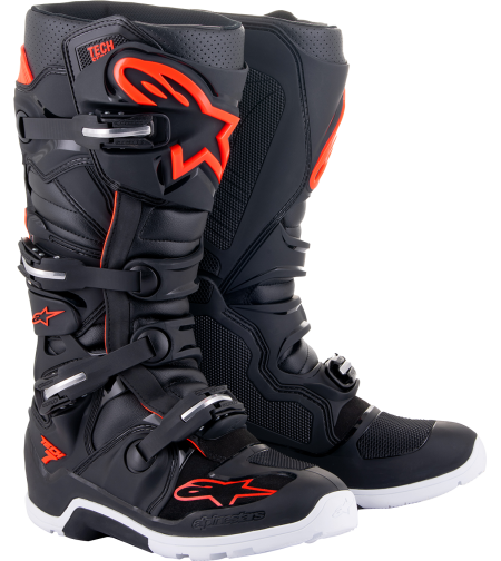 Мотокрос ботуши ALPINESTARS TECH 7 Enduro BLACK/RED